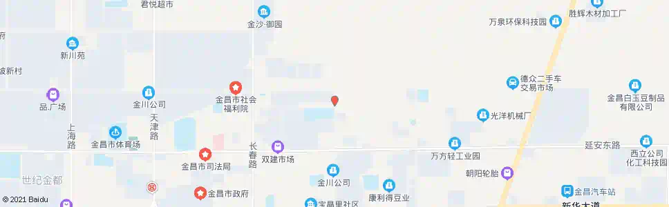 金昌公司六中_公交站地图_金昌公交_妙搜公交查询2025