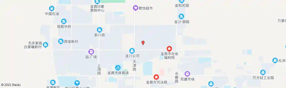 金昌四号果园_公交站地图_金昌公交_妙搜公交查询2025