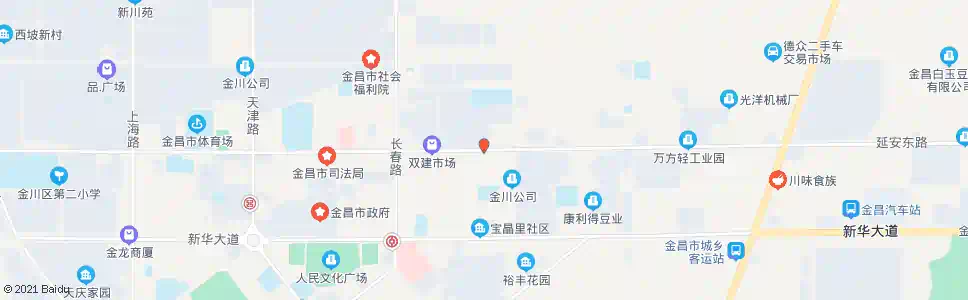 金昌二十区路口_公交站地图_金昌公交_妙搜公交查询2025