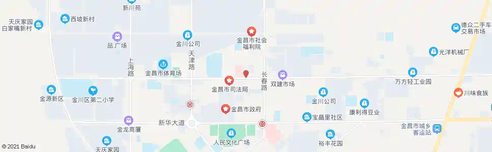 金昌公司消防队_公交站地图_金昌公交_妙搜公交查询2025