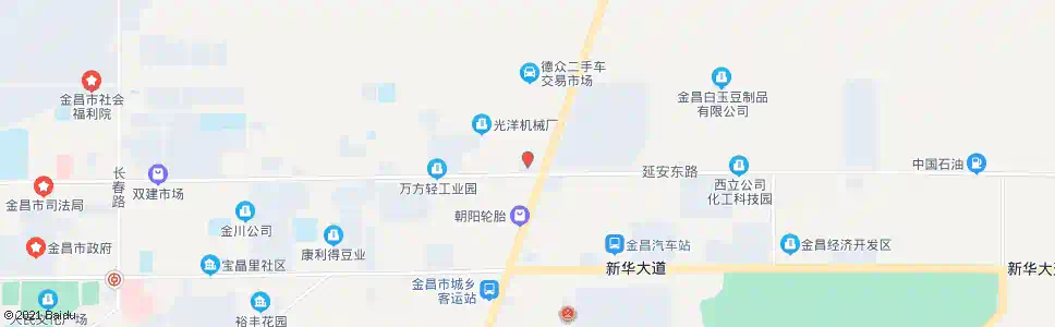 金昌东区加油站_公交站地图_金昌公交_妙搜公交查询2025