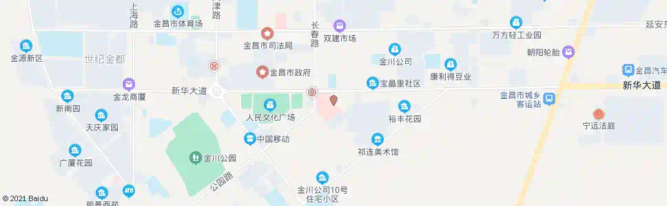 金昌八冶医院_公交站地图_金昌公交_妙搜公交查询2025