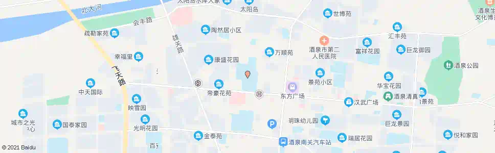 酒泉酒泉中学_公交站地图_酒泉公交_妙搜公交查询2025