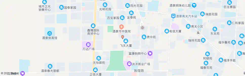酒泉区建设局_公交站地图_酒泉公交_妙搜公交查询2025