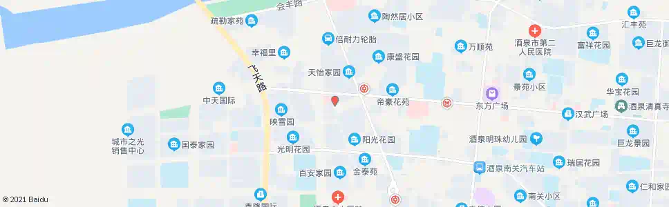 酒泉世纪嘉园_公交站地图_酒泉公交_妙搜公交查询2025
