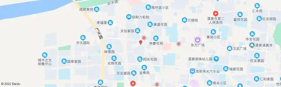 酒泉西关车站_公交站地图_酒泉公交_妙搜公交查询2025