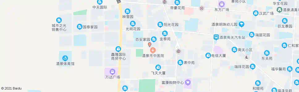 酒泉交通大厦_公交站地图_酒泉公交_妙搜公交查询2025