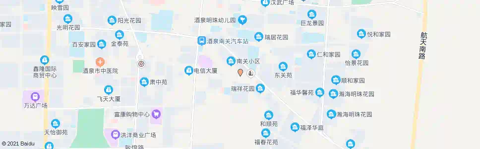 酒泉运管所_公交站地图_酒泉公交_妙搜公交查询2025