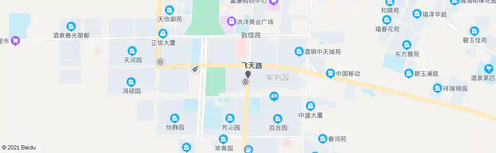 酒泉苇翠园_公交站地图_酒泉公交_妙搜公交查询2025