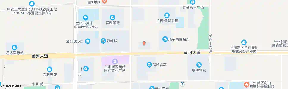兰州新区管委会_公交站地图_兰州公交_妙搜公交查询2025