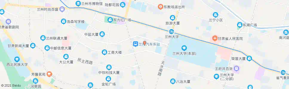 兰州兰海商贸城_公交站地图_兰州公交_妙搜公交查询2025