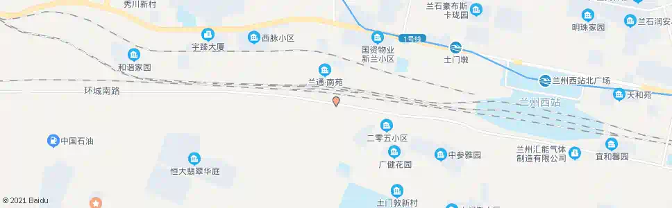 兰州兰通厂南门_公交站地图_兰州公交_妙搜公交查询2025