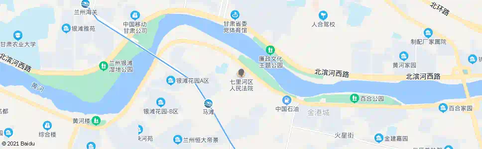 兰州七里河区法院_公交站地图_兰州公交_妙搜公交查询2025