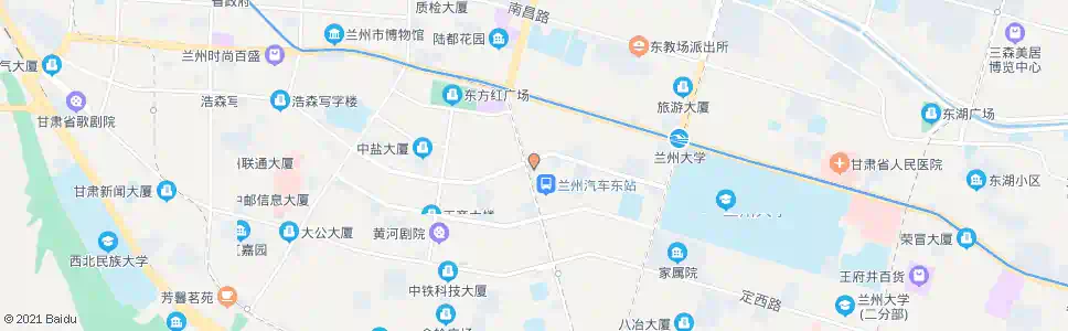兰州天润大厦_公交站地图_兰州公交_妙搜公交查询2025