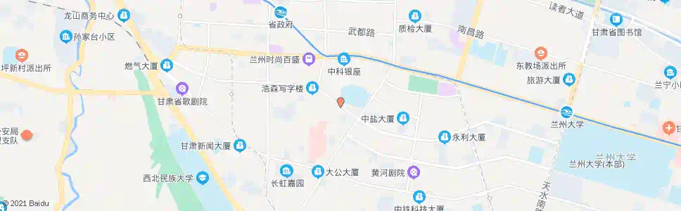 兰州兰州一中_公交站地图_兰州公交_妙搜公交查询2025