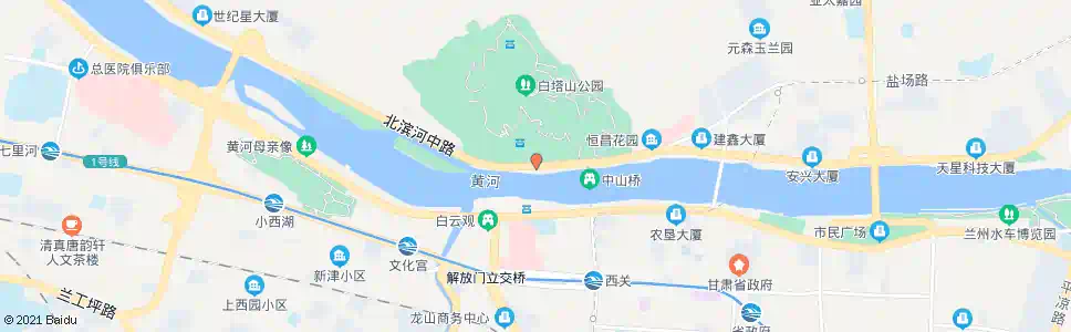 兰州金城古建一条街_公交站地图_兰州公交_妙搜公交查询2025