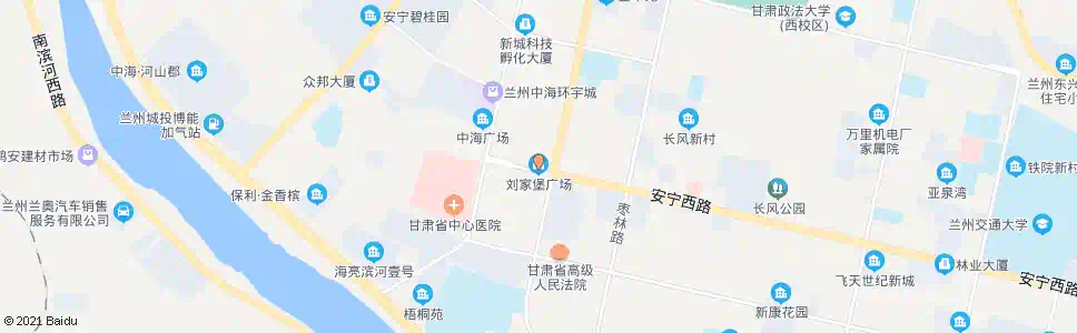 兰州刘家堡广场站_公交站地图_兰州公交_妙搜公交查询2025