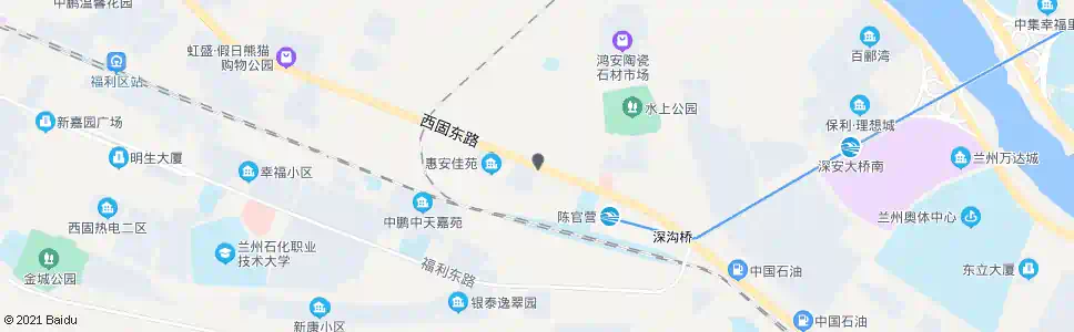 兰州陶瓷批发市场_公交站地图_兰州公交_妙搜公交查询2025