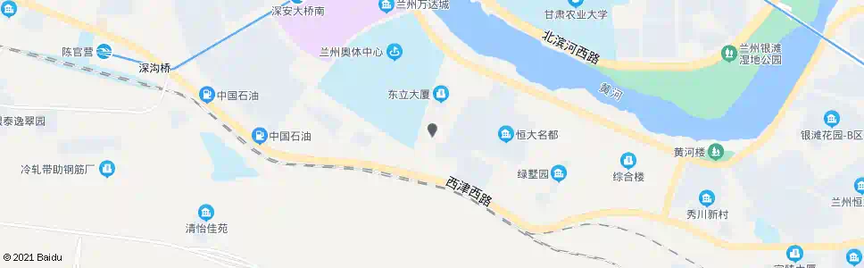 兰州东立开泰园广场_公交站地图_兰州公交_妙搜公交查询2025