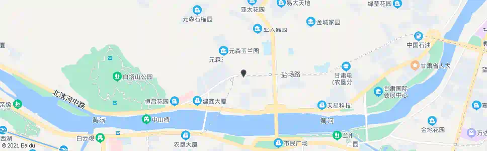 兰州庙滩子_公交站地图_兰州公交_妙搜公交查询2025