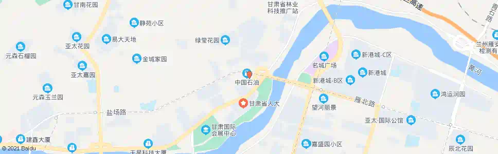 兰州盐场堡_公交站地图_兰州公交_妙搜公交查询2025