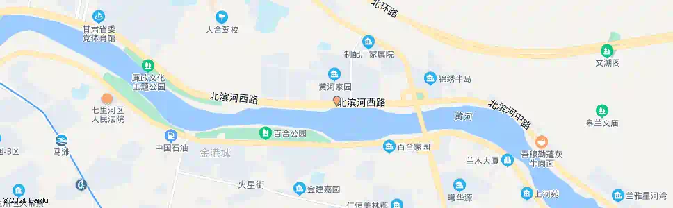 兰州黄河家园_公交站地图_兰州公交_妙搜公交查询2025
