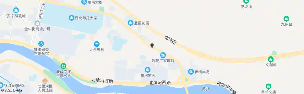 兰州幸福巷_公交站地图_兰州公交_妙搜公交查询2025