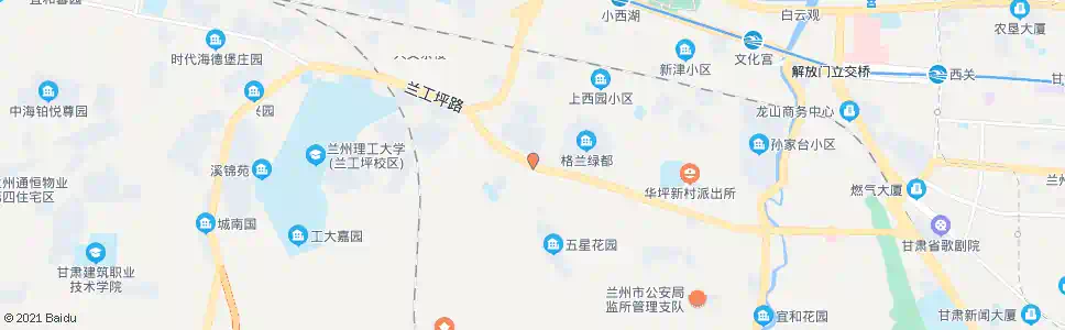兰州工林中路_公交站地图_兰州公交_妙搜公交查询2025
