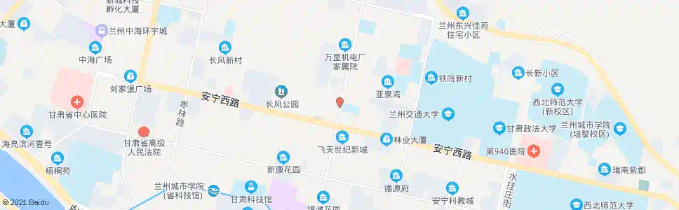 兰州万新路口_公交站地图_兰州公交_妙搜公交查询2025