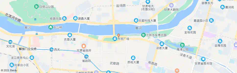兰州城关黄河桥南_公交站地图_兰州公交_妙搜公交查询2025