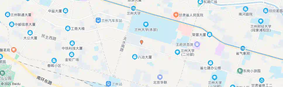 兰州省经贸学校_公交站地图_兰州公交_妙搜公交查询2025