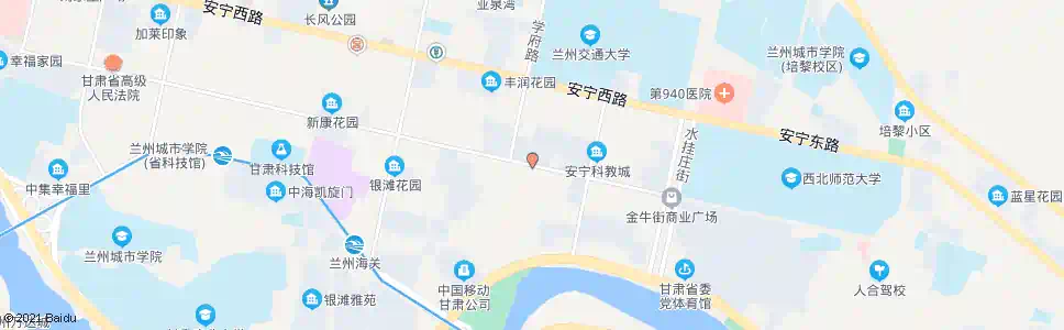 兰州孔家崖_公交站地图_兰州公交_妙搜公交查询2025