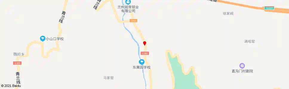 兰州胡家窑路口_公交站地图_兰州公交_妙搜公交查询2025