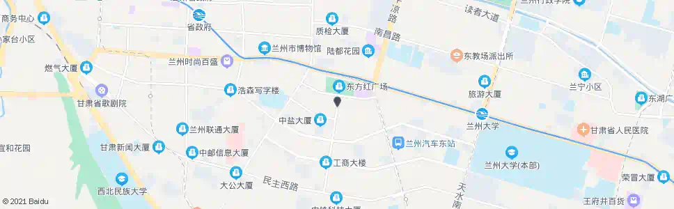兰州广场南口_公交站地图_兰州公交_妙搜公交查询2025