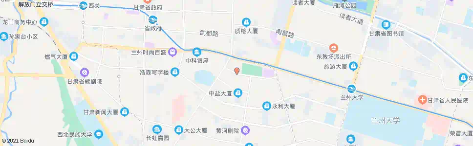 兰州广场南路西口_公交站地图_兰州公交_妙搜公交查询2025