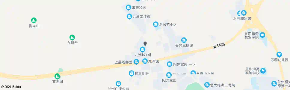 兰州九州创城B区_公交站地图_兰州公交_妙搜公交查询2025