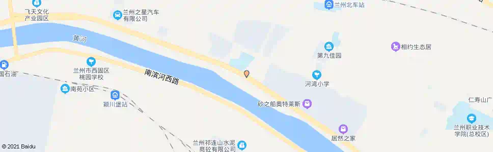 兰州二十九家园_公交站地图_兰州公交_妙搜公交查询2025