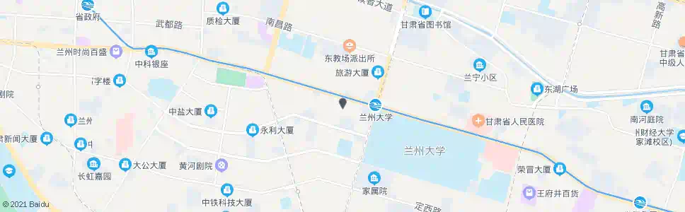 兰州盘旋路西口(渭河源特产商场)_公交站地图_兰州公交_妙搜公交查询2025