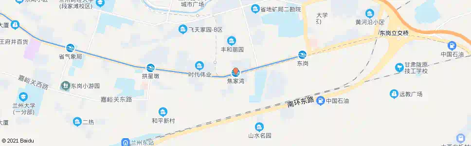 兰州焦家湾(兰州旧金属市场)_公交站地图_兰州公交_妙搜公交查询2025