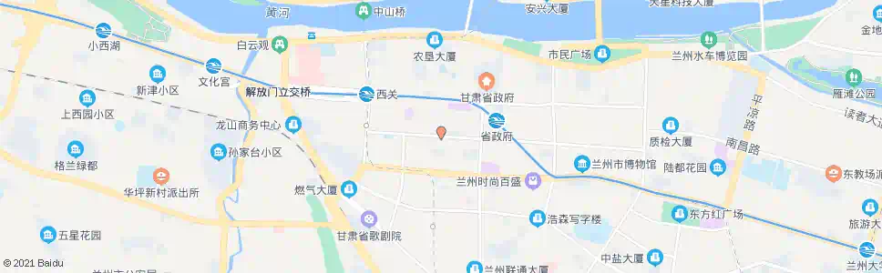 兰州陇西路口_公交站地图_兰州公交_妙搜公交查询2025