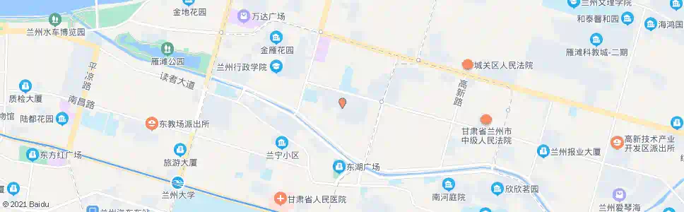 兰州雁滩安居小区_公交站地图_兰州公交_妙搜公交查询2025