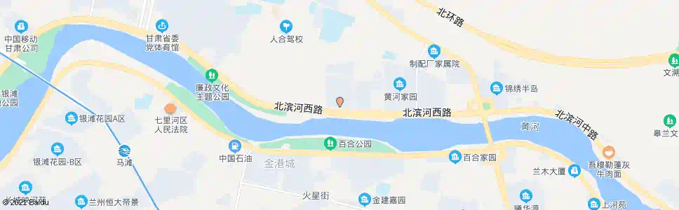 兰州实创现代城_公交站地图_兰州公交_妙搜公交查询2025