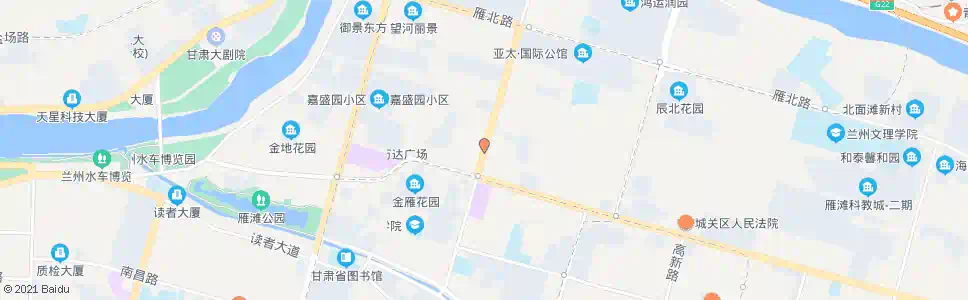 兰州雁西中路_公交站地图_兰州公交_妙搜公交查询2025