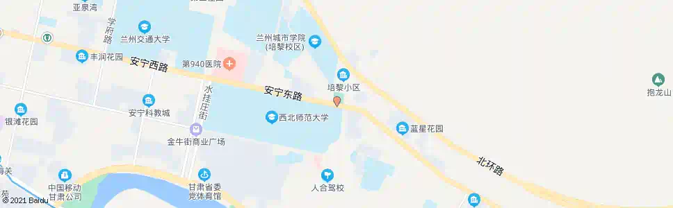 兰州培黎广场站_公交站地图_兰州公交_妙搜公交查询2025