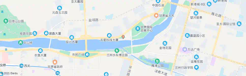 兰州名城展示馆_公交站地图_兰州公交_妙搜公交查询2025