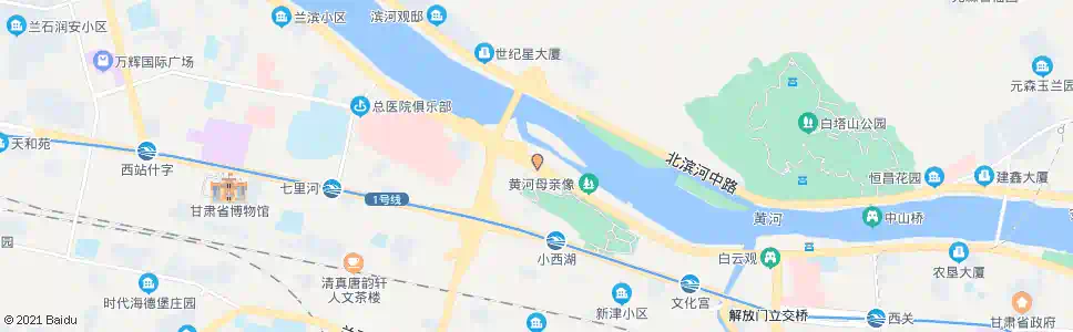 兰州西湖北街_公交站地图_兰州公交_妙搜公交查询2025