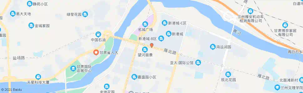 兰州新港城_公交站地图_兰州公交_妙搜公交查询2025