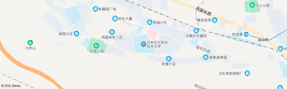 兰州甘肃石化技师学院_公交站地图_兰州公交_妙搜公交查询2025