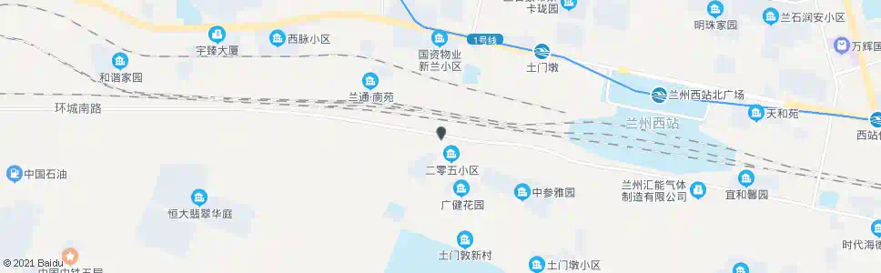 兰州土门墩新村路口_公交站地图_兰州公交_妙搜公交查询2025