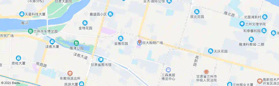 兰州美伦广场_公交站地图_兰州公交_妙搜公交查询2025